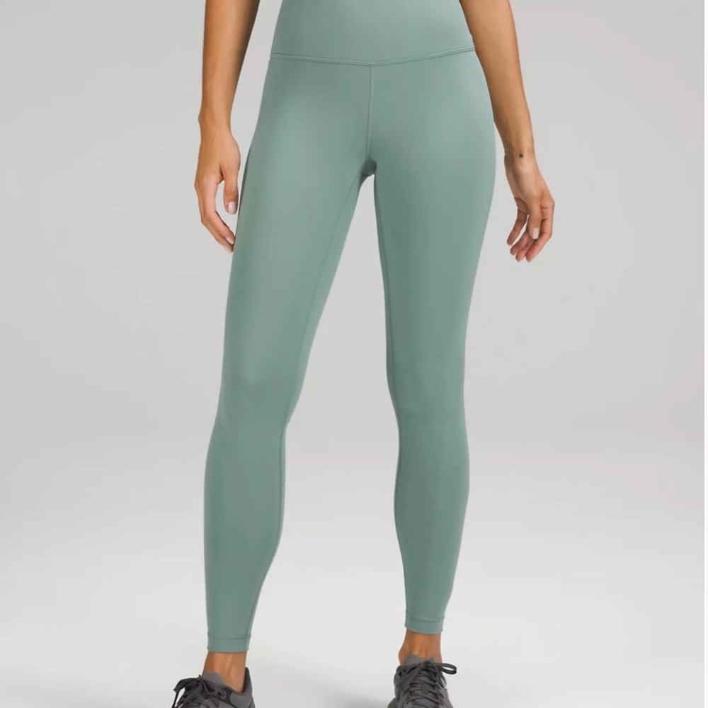 Lululemon Wunder Train High-Rise Leggings 28” Team Canada Logo size 6